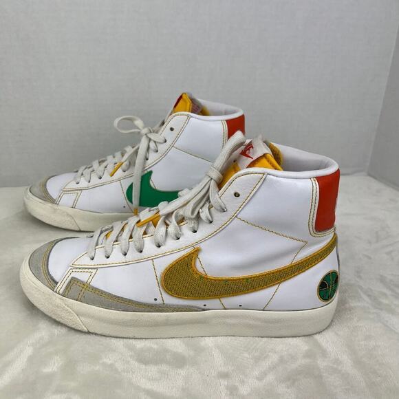 Nike Blazer Mid Roswell Rayguns‎ GS Size 7Y Fits Women’s 8 Sneakers DD9528-100 - Picture 1 of 15